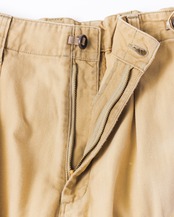 ANACHRONORM / REMAKED HERRINGBONE COMBAT CARGO TROUSERS