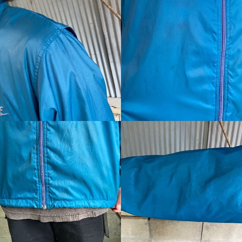 90年代 NIKE acg ナイキ ロゴ刺繍 ナイロンジャケット メンズL 古着