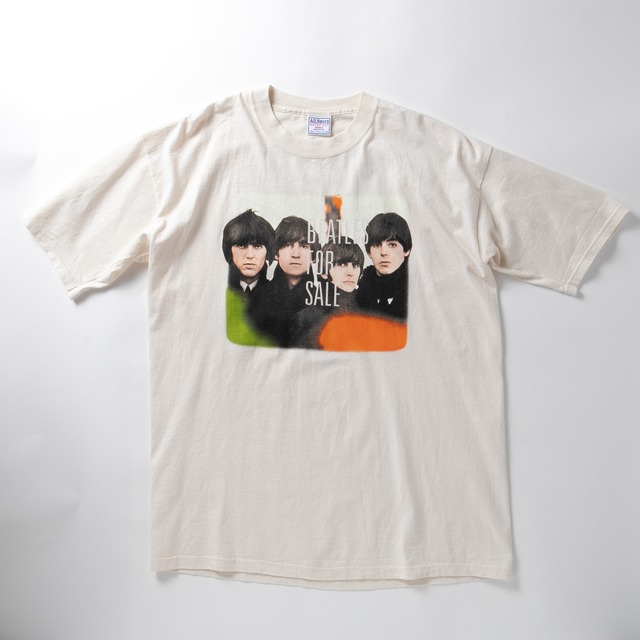 【極美品】Vintage The Beatles T-shirt  ヴィンテージ ロックT バンドT The Beatles ビートルズ アーティスト ライブTシャツ  半袖 プリント Tシャツ トップス ビッグサイズ 生成色 USA製
