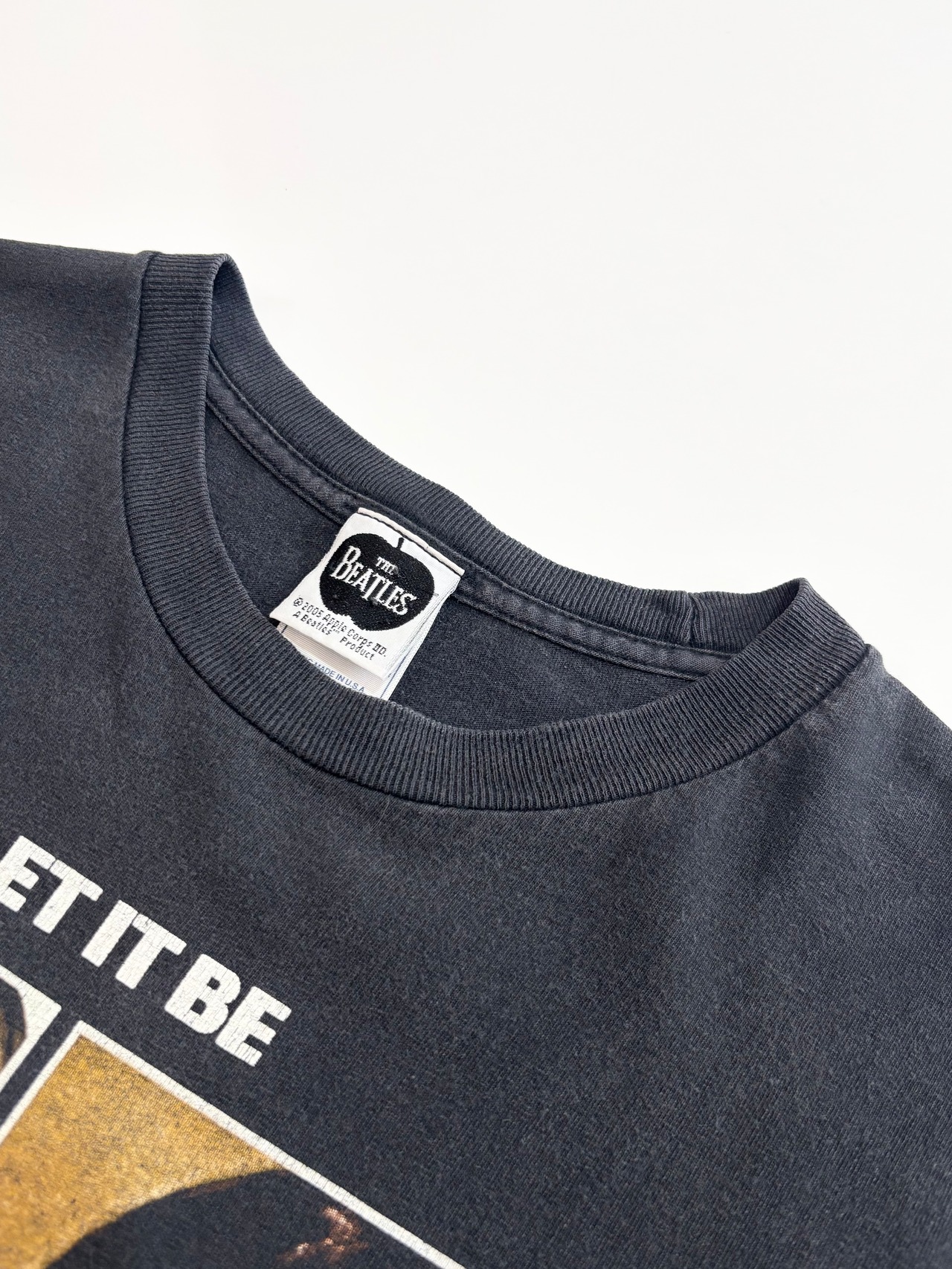 00s The Beatles "LET IT BE" Rock Tee Size L