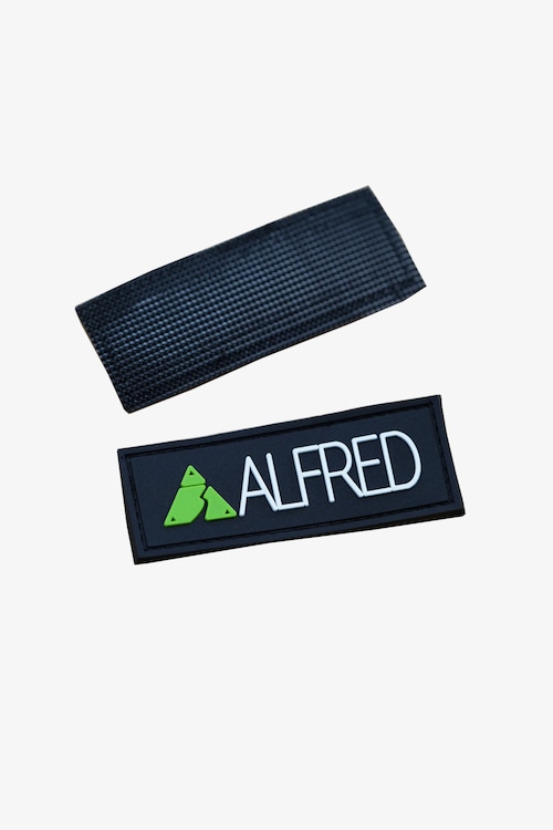 ALFRED PVC Logo Wappen（ベルクロ仕様）