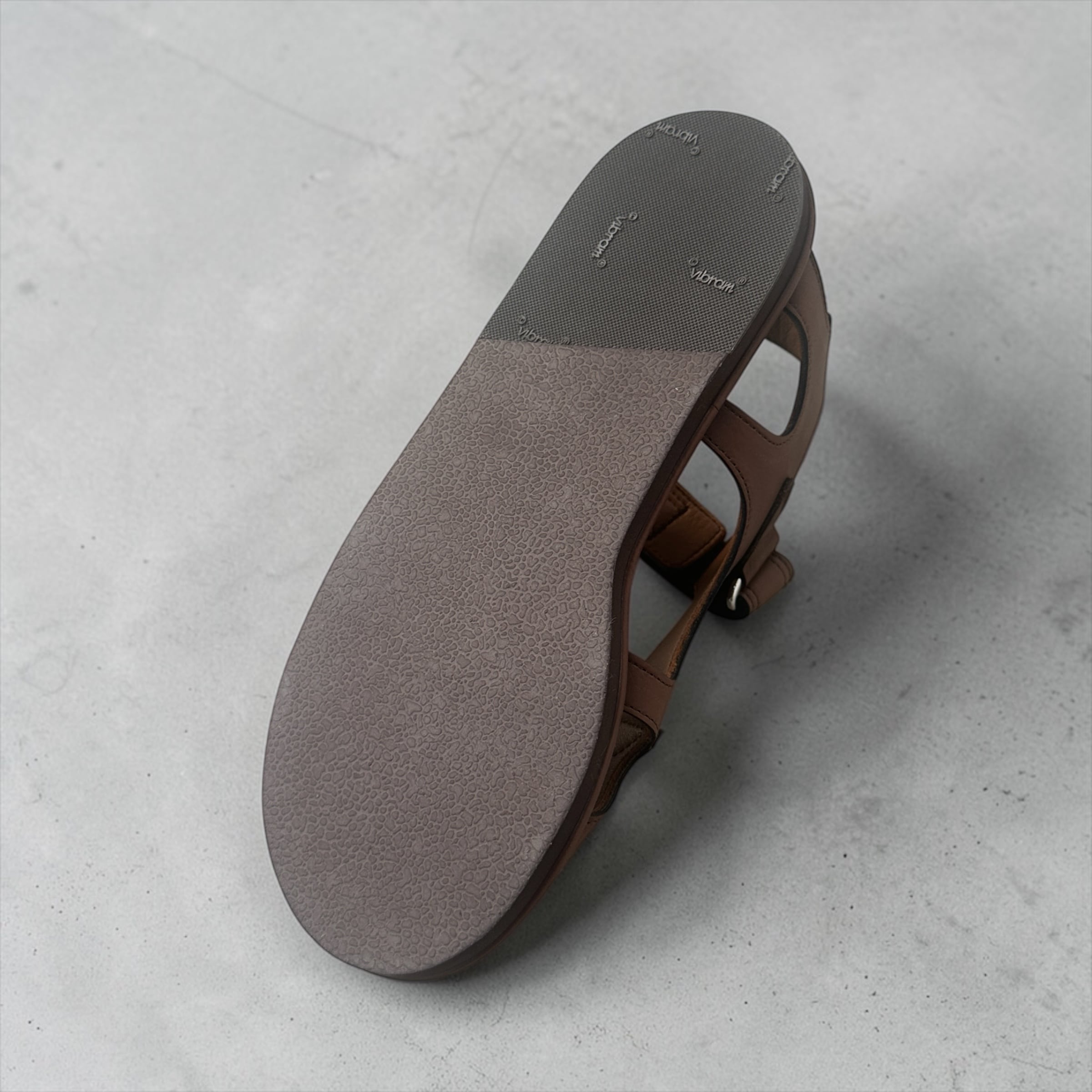 AURALEE  [SOFT LEATHER DOUBLE STRAP SANDALS]