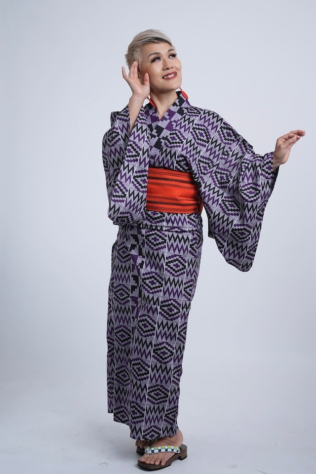 猫服【浴衣風ワンピ＊トンボ】完成品＆オーダー詳細 ハンドメイド 炙り 