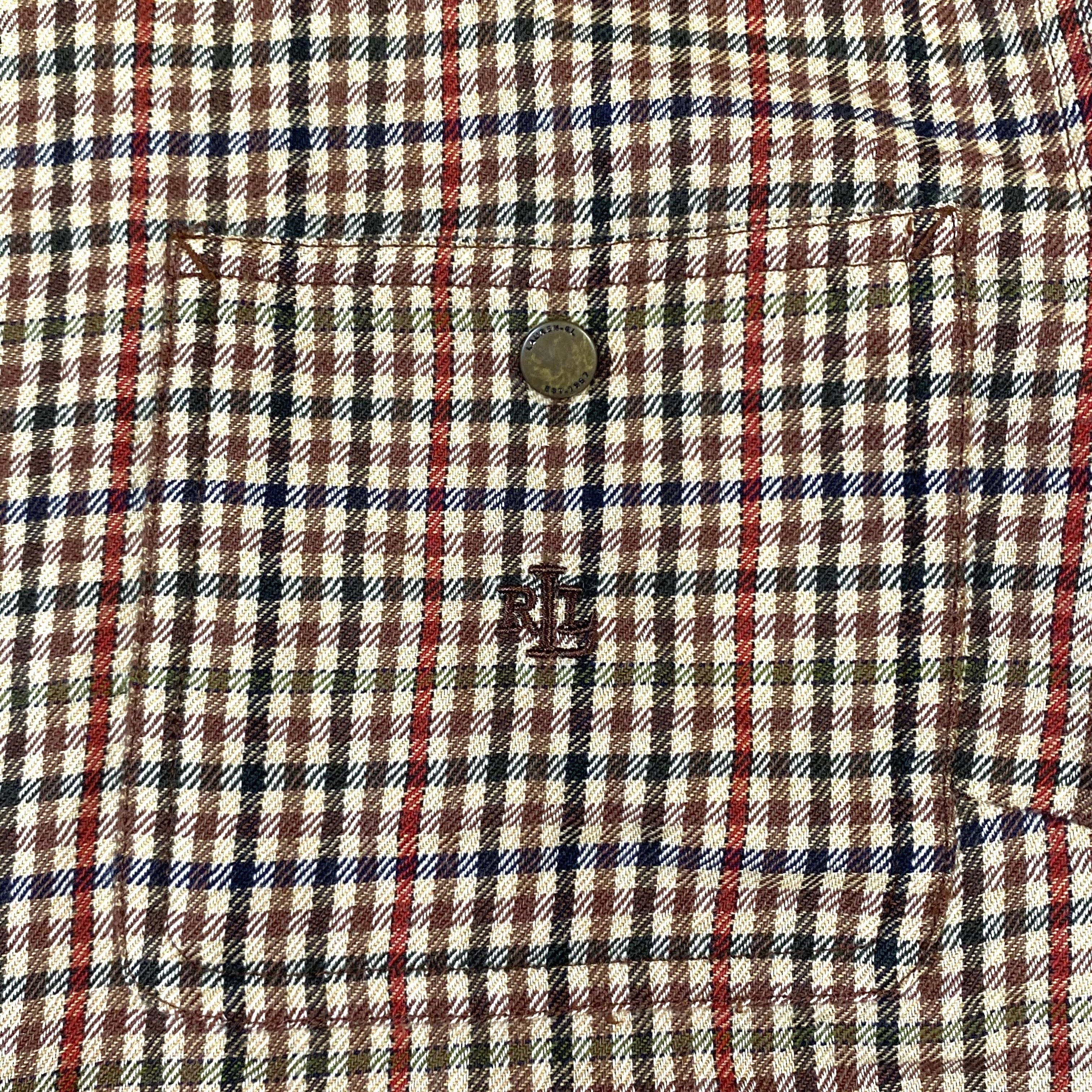 ✨美品✨ ラルフローレン レザージャケット スエード ベージュ 裏地チェック スエードトリム チェック ウール ブレザー | ラルフ ローレン公式