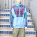 EU VINTAGE NORDIC DESIGN MULTI COLOR ZIP UP FLEECE JACKET/ヨーロッパ古着ノルディックデザインマルカラージップアップフリースジャケット