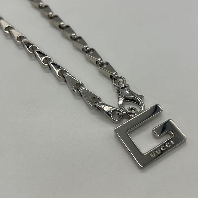 グッチ GUCCI Gロゴチャーム チェーン ベルト メタル 希少