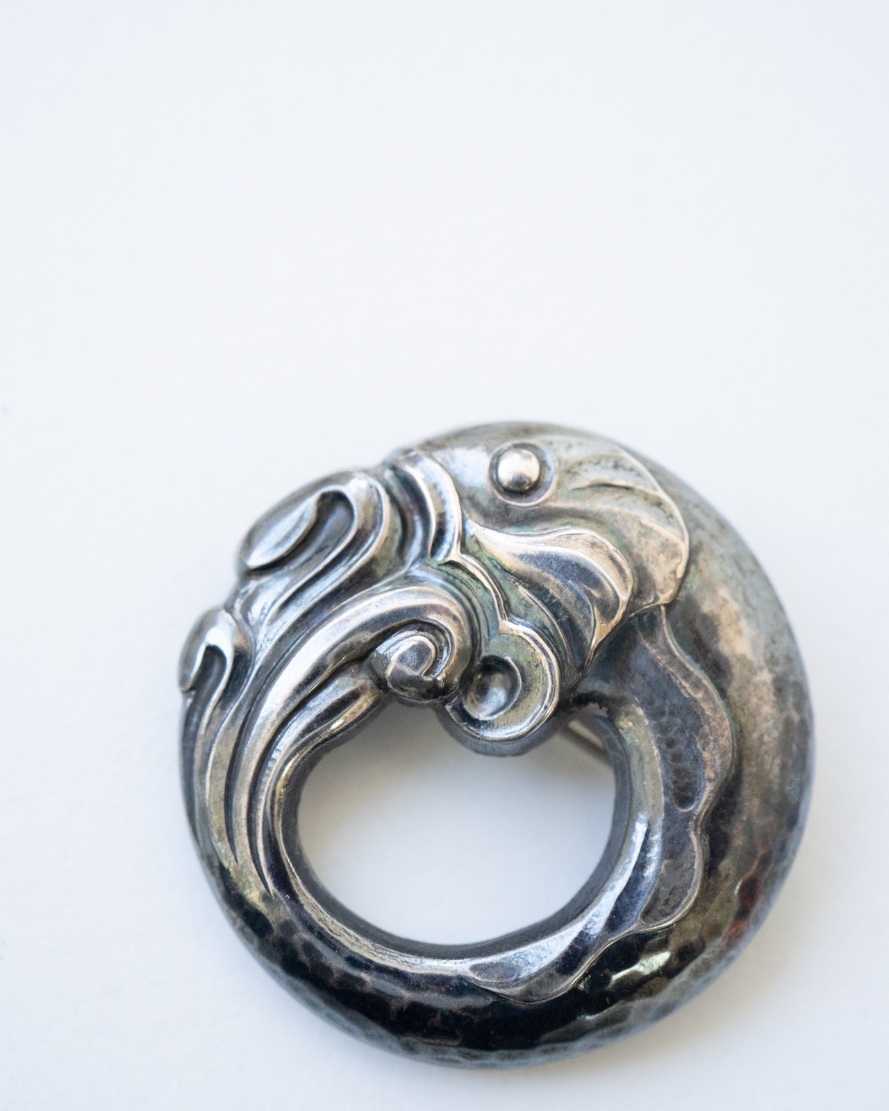 〈Georg Jensen〉Carp Brooch 10