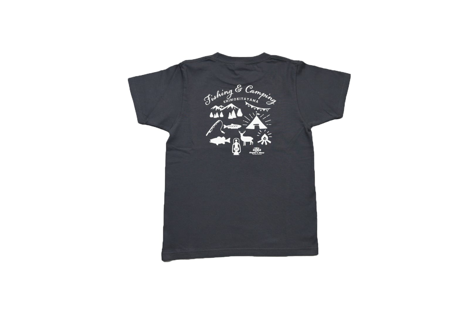 【L】Angler's Base Fishing&Camping Tshrit _ デニム L