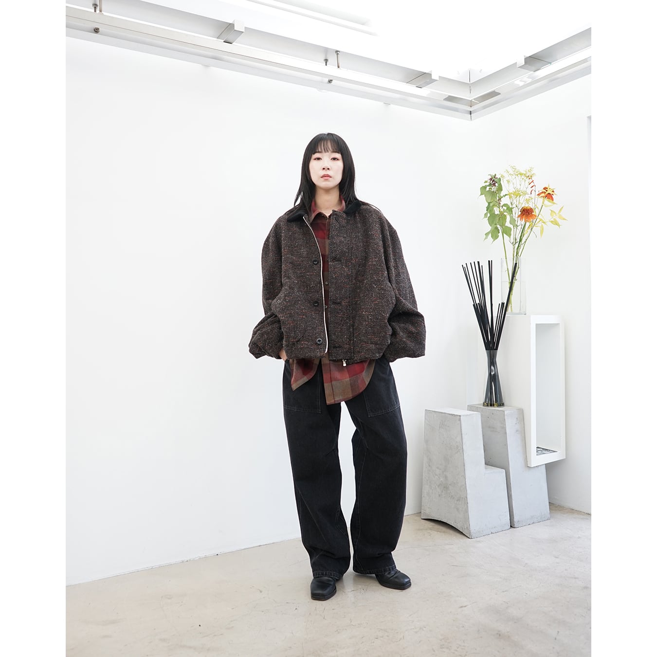 KLASICA] (クラシカ) 25F-TNK-A03 Volume sleeve tankers Blouson