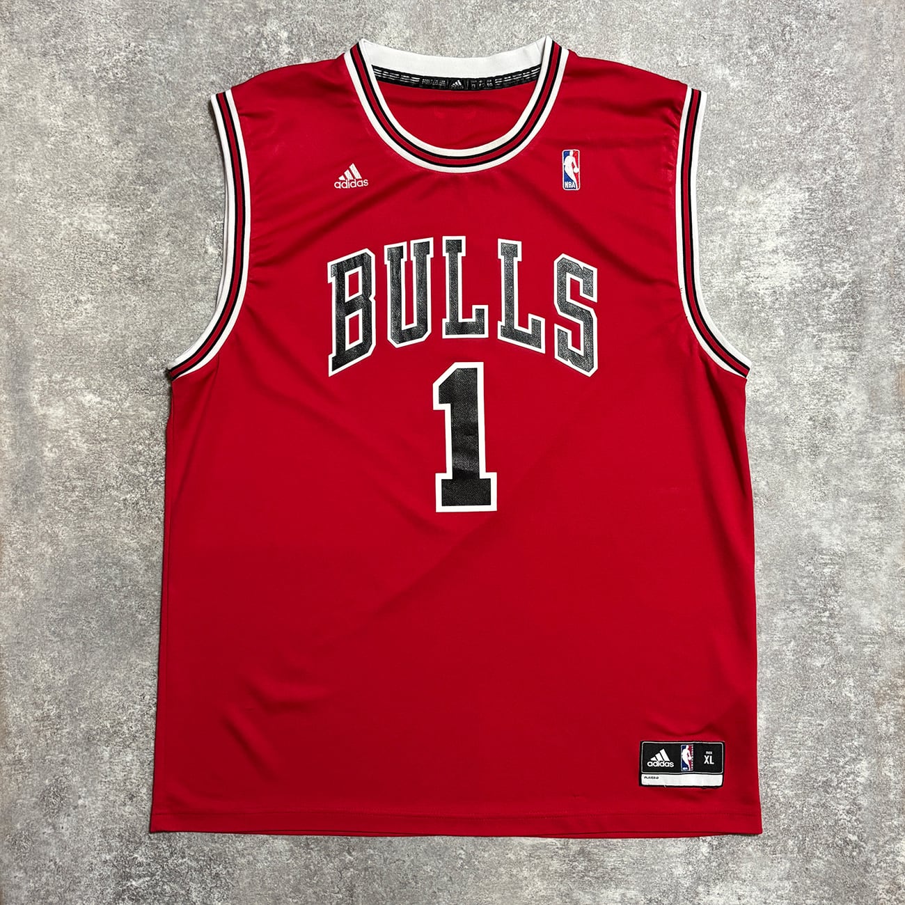 Derrick Rose 【Chicago Bulls】 Game Shirt. adidas | am3:41 - NBA