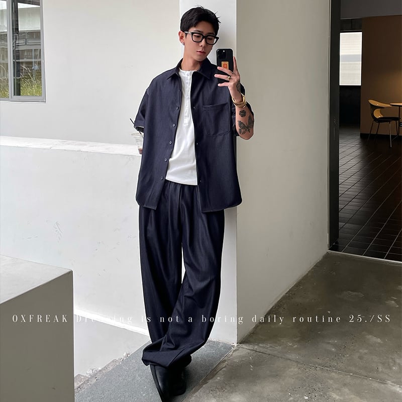 セットアップ】OXFREAK Noir Relax Wide Setup ノワール リラックス