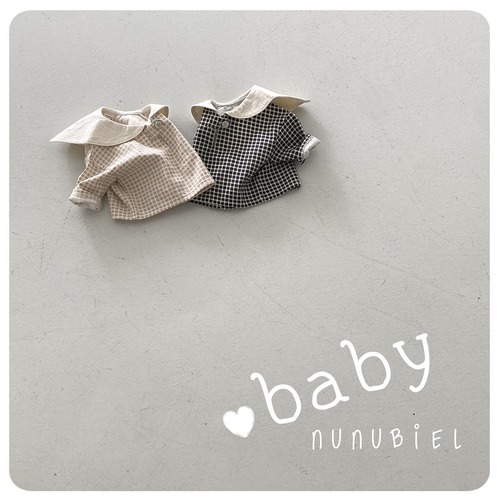 nunubiel［取寄］bebe check blouse 26autumn