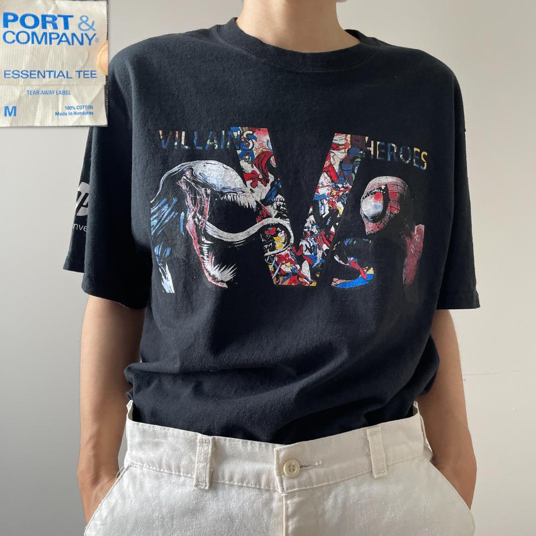 GF620 00s Tシャツ スパイダーマンvsヴェノム スパイダーマン3 映画  