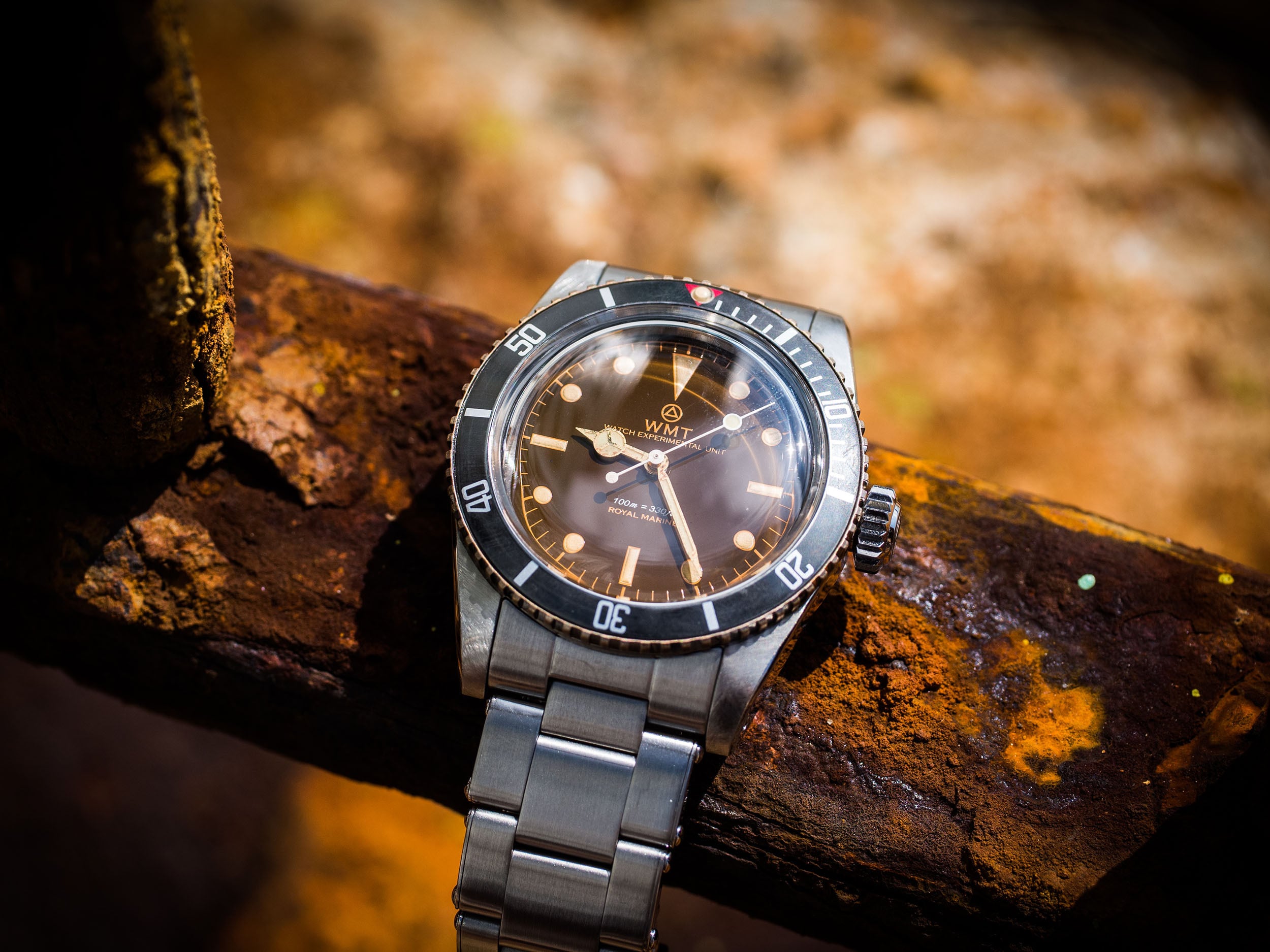 WMT Sea Diver – All Aged With Brass Bezel / Tropical Dial Edition