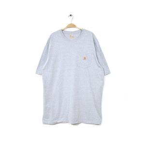 カーハート ポケット付き オーバーサイズ Tシャツ メンズXL ビッグサイズ carhartt ポケT 大きいサイズ 古着 @BB0625