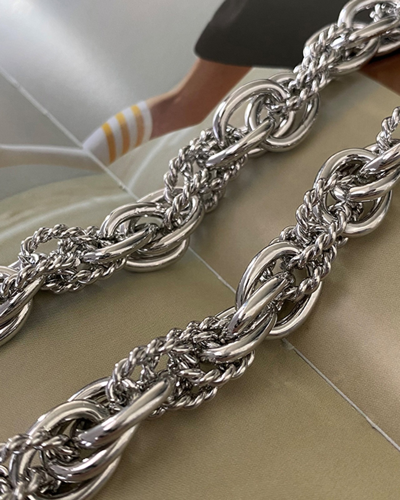 スパイラルチェーンネックレス A0621 - 10