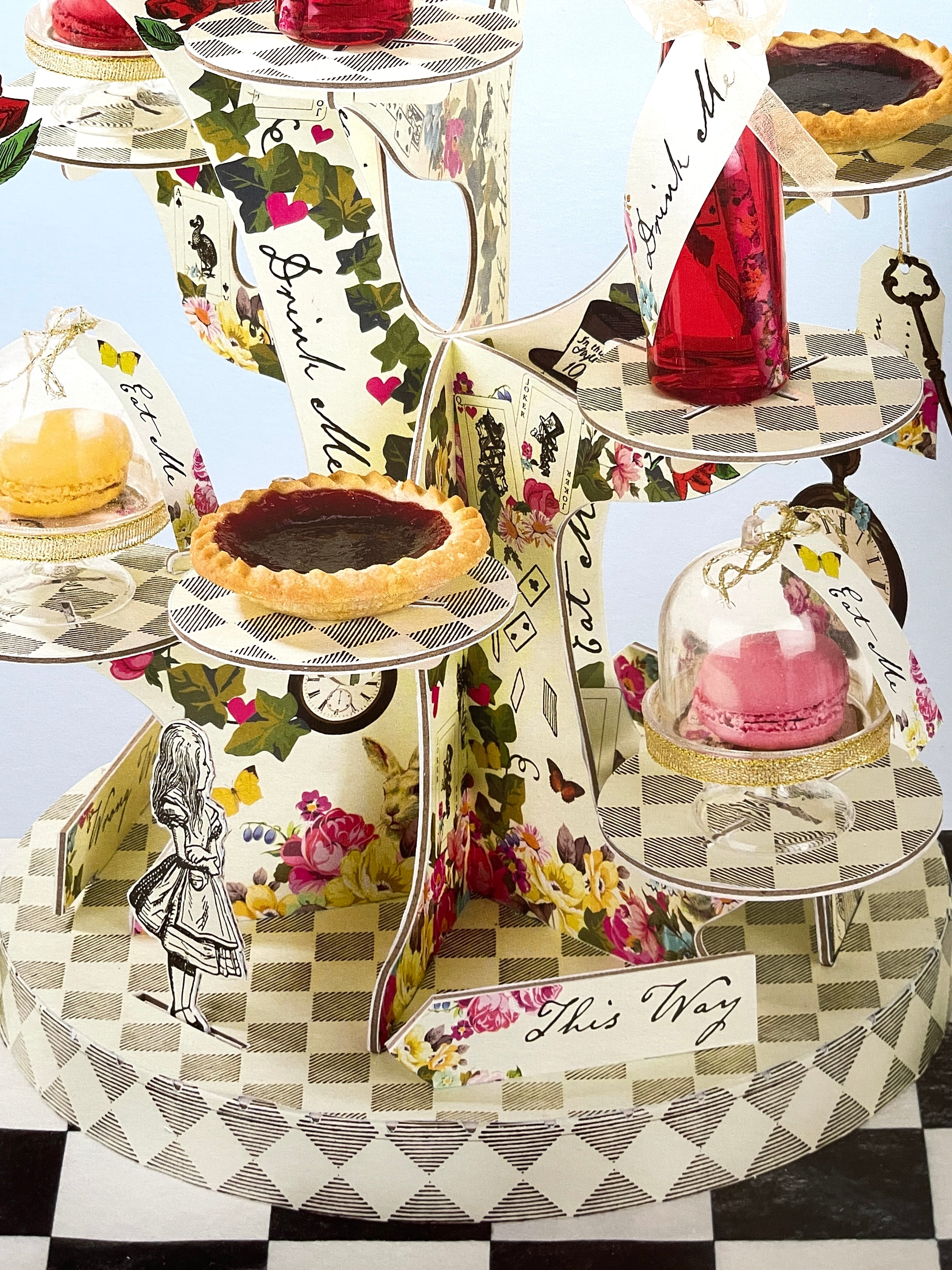 ◇Talking Tables◇お茶会◇ケーキスタンド◇アリス◇トーキング