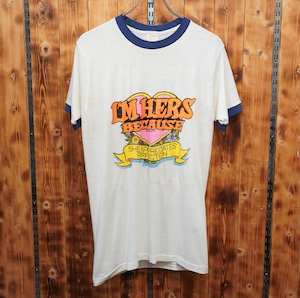 70s sears i'm hers because she appreciates perfection リンガーTシャツ M