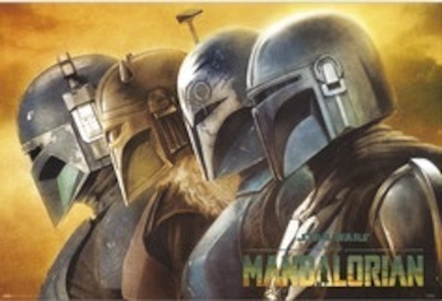 マンダロリアン　Star Wars: The Mandalorian ポスター 61cm x 91.5cm　POSE5769