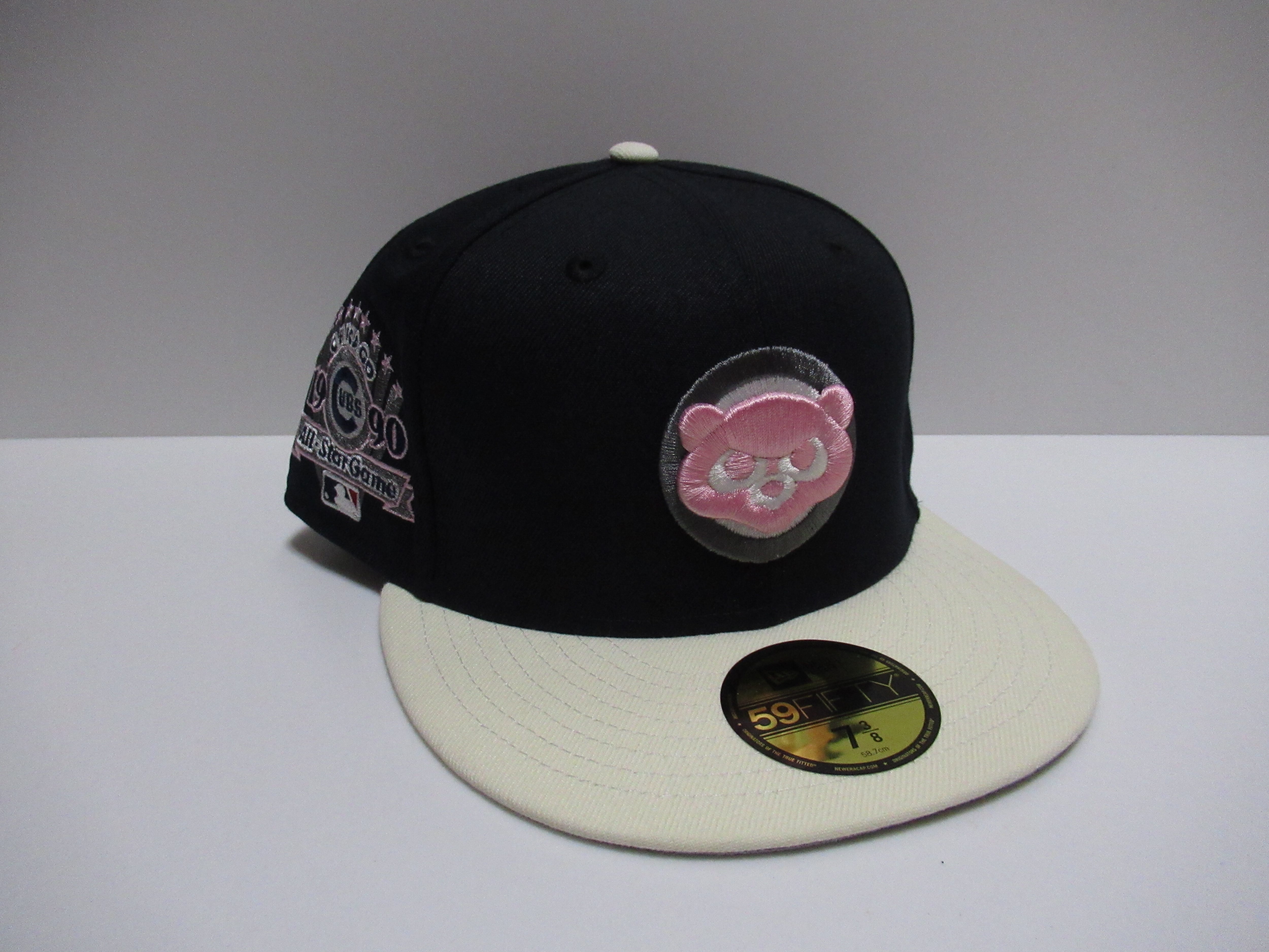 Exclusive NEW ERA 59fifty Chicago Cubs シカゴ・カブス Navy×Chrome
