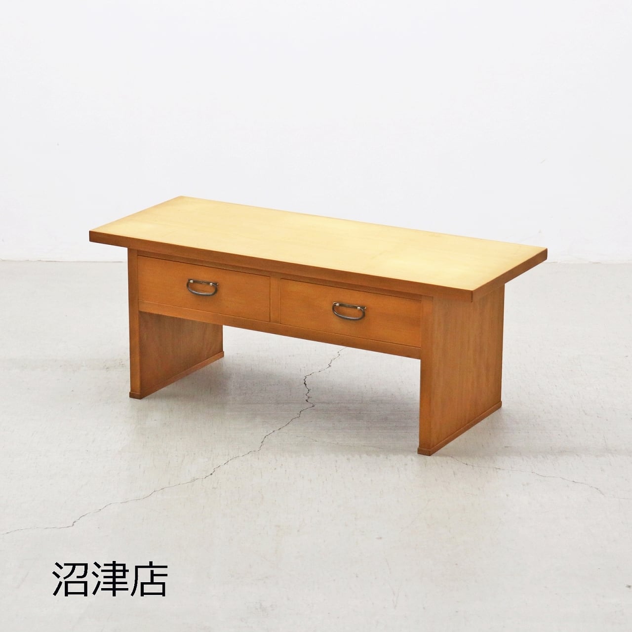 沼津店】レトロ 引き出し付き 文机 ローテーブル レトロ ちゃぶ台 座卓