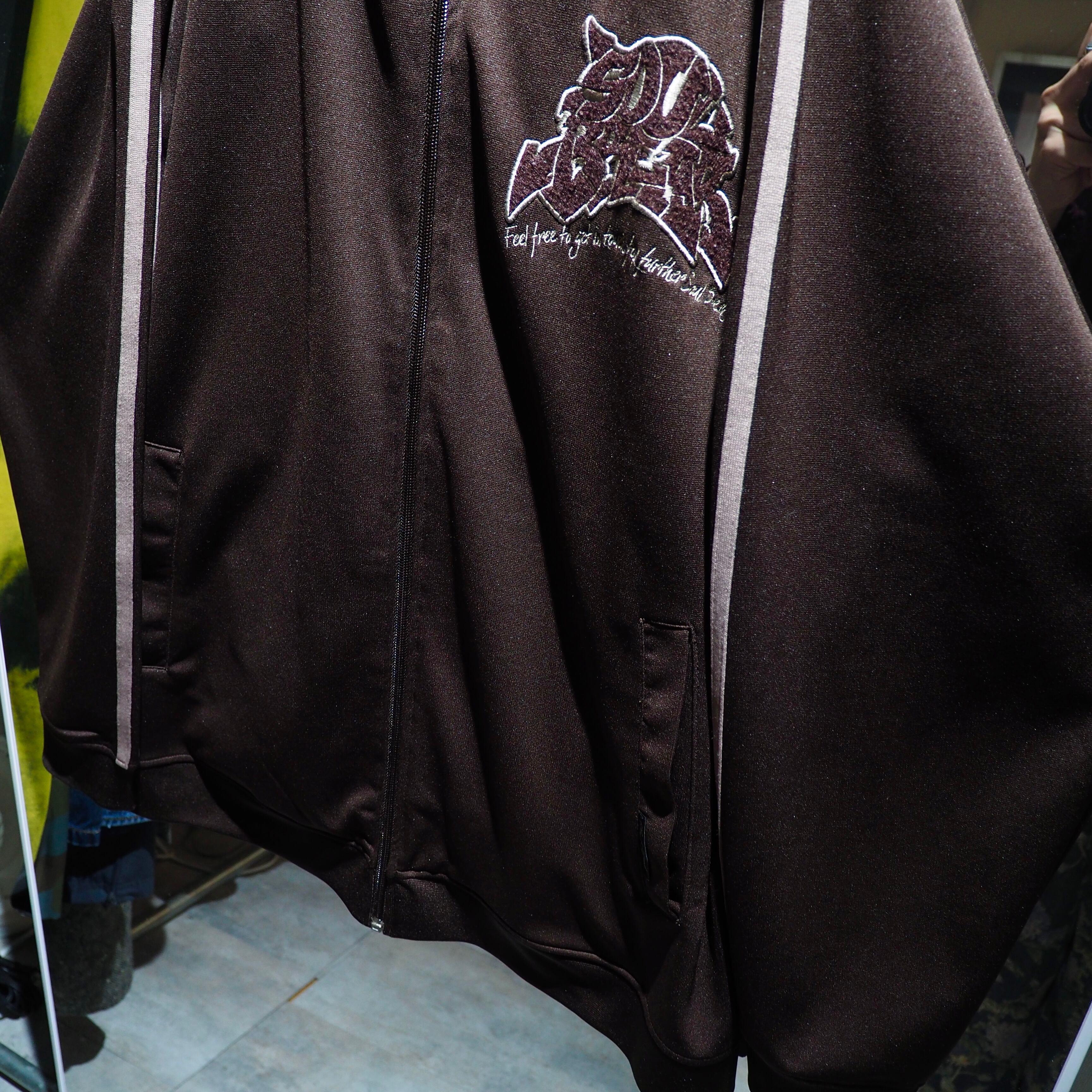 2000s ” Street culture ” Embbossed Design track jacket