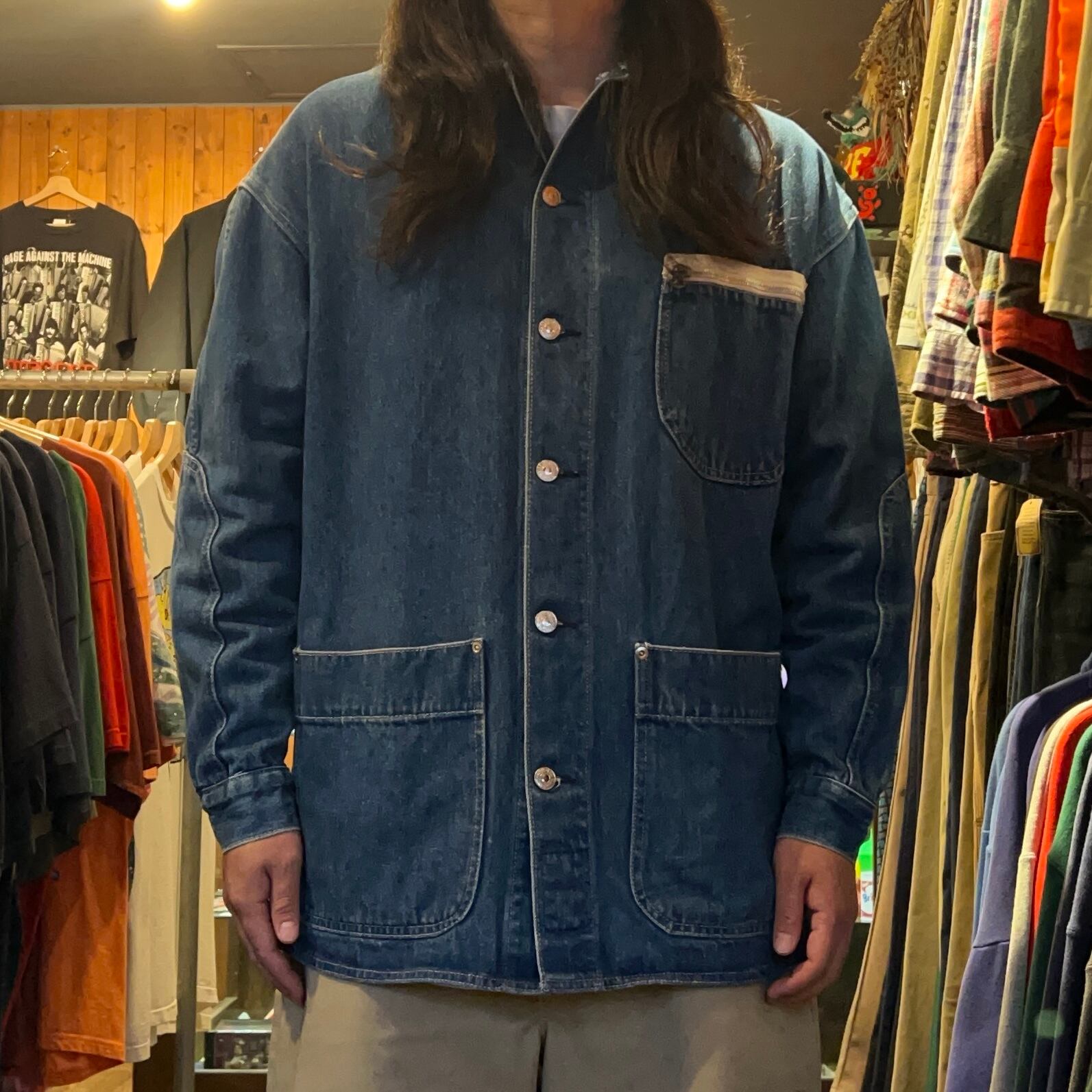 Levi's ®️ R7001-5639 ヘンプデニムカバーオール 80'S Levi's MOVIN' ON カバーオール | FREAKY