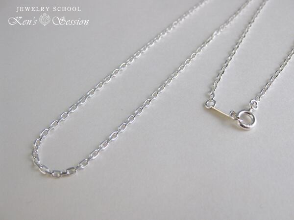 4面カットあずき（0.5mm50cm）チェーンネックレス | ジュエリー工房