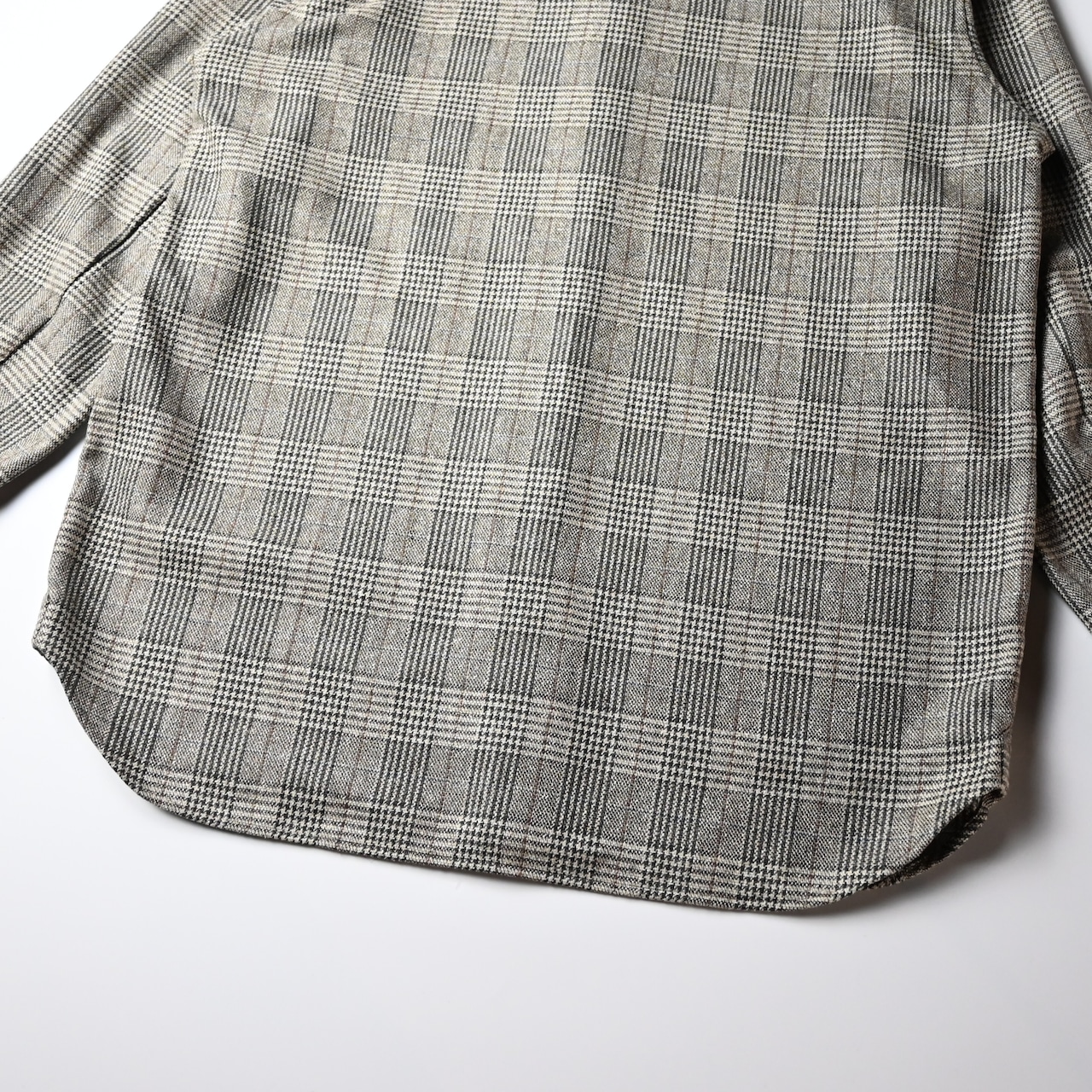 山内 / ネップシルクウール・オープンカラーシャツ