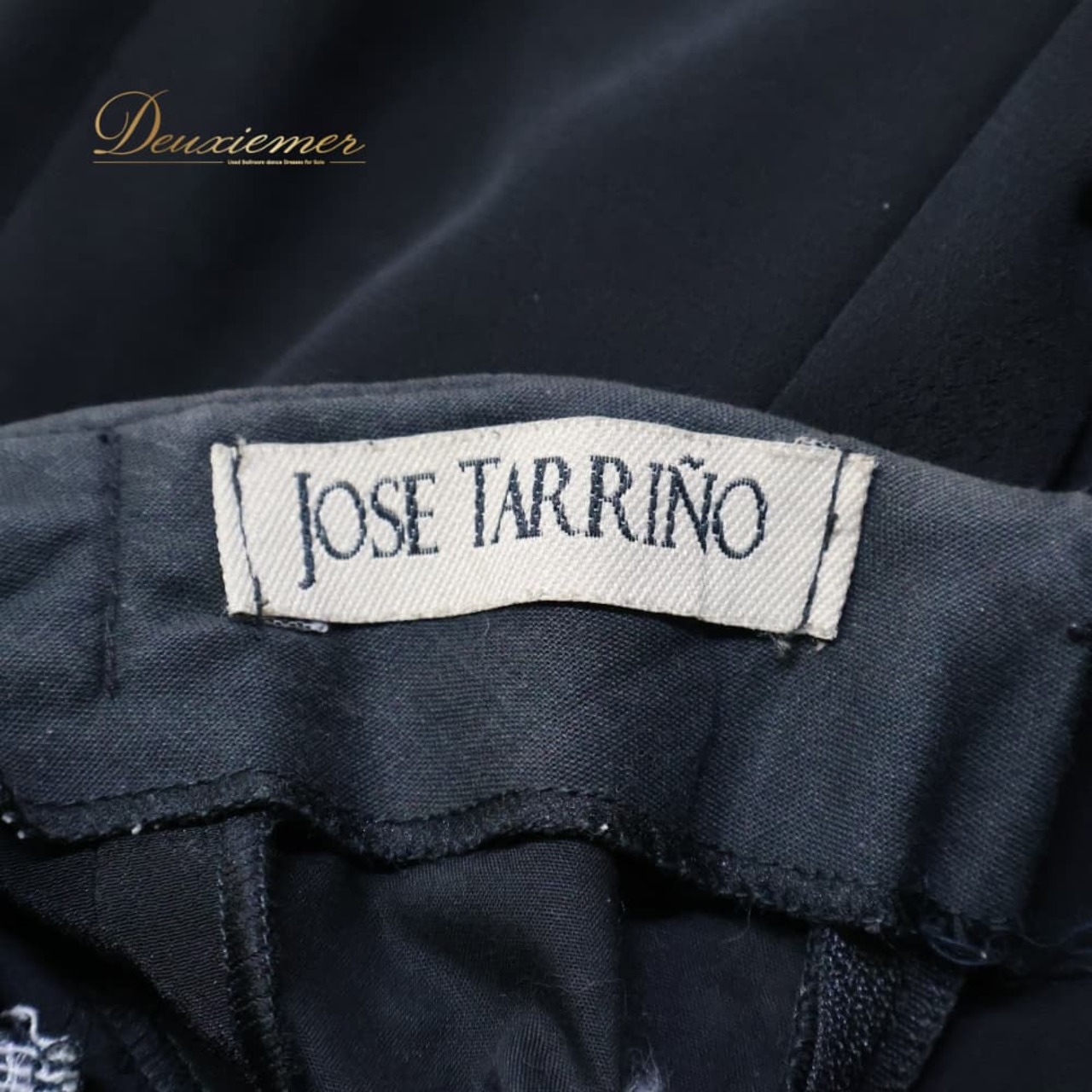 フラメンコ 衣装 JOSE TAR RINO ファルダ スカート ブラック系 黒 ハイウエスト ボランテ フリル 無地 ダンス パーティ 発表会 ステージ衣装 レッスン衣装 舞台衣装 ダンス衣装 発表会衣装