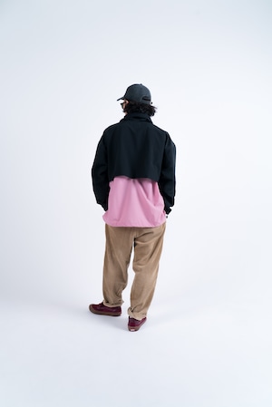 BLAZZ Anorak / Made in JAPAN -BLACK x PINK-