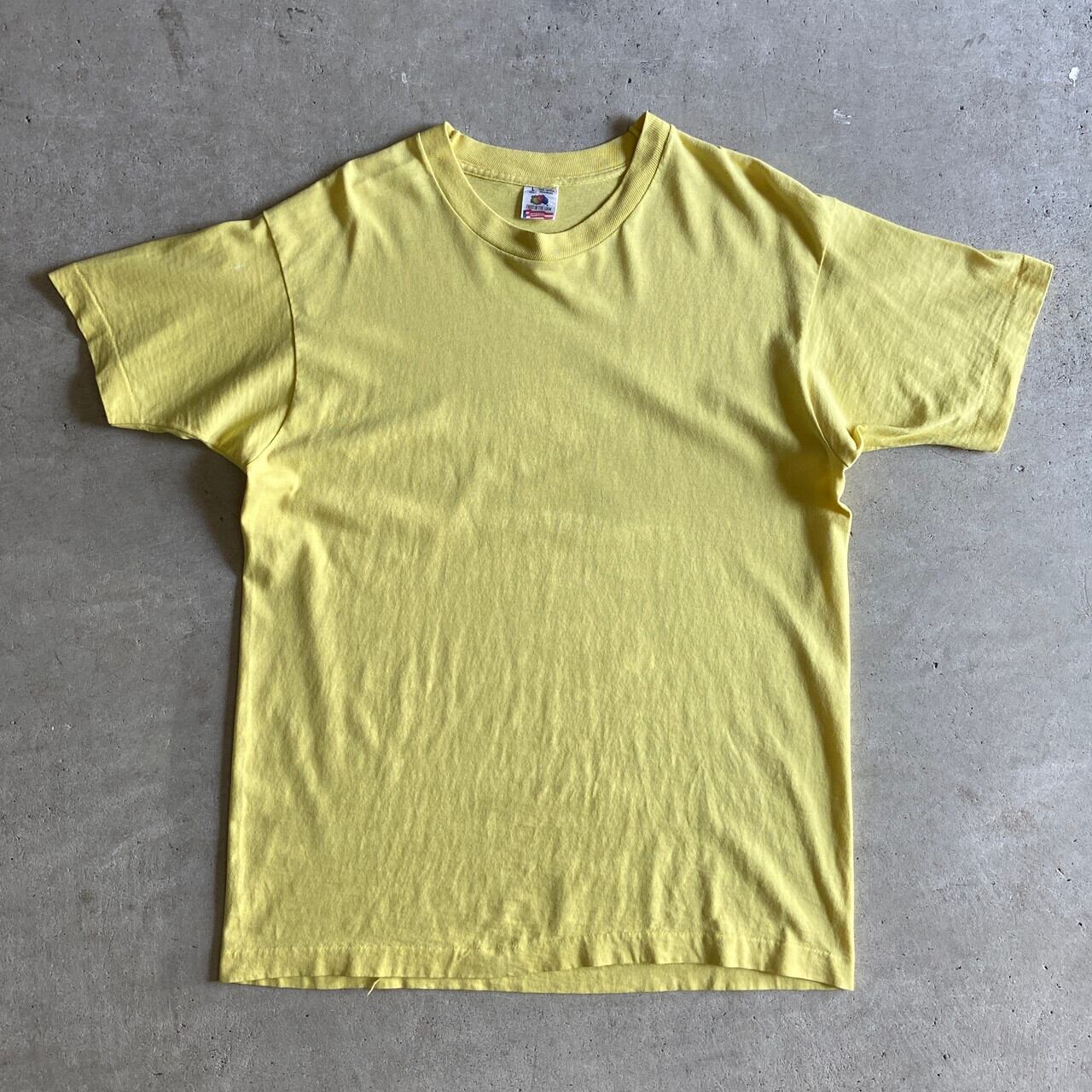 90年代 フルーツオブザルーム FRUIT OF THE LOOM プリントTシャツ USA製 メンズXL ヴィンテージ /eaa366324ホワイト系白色柄
