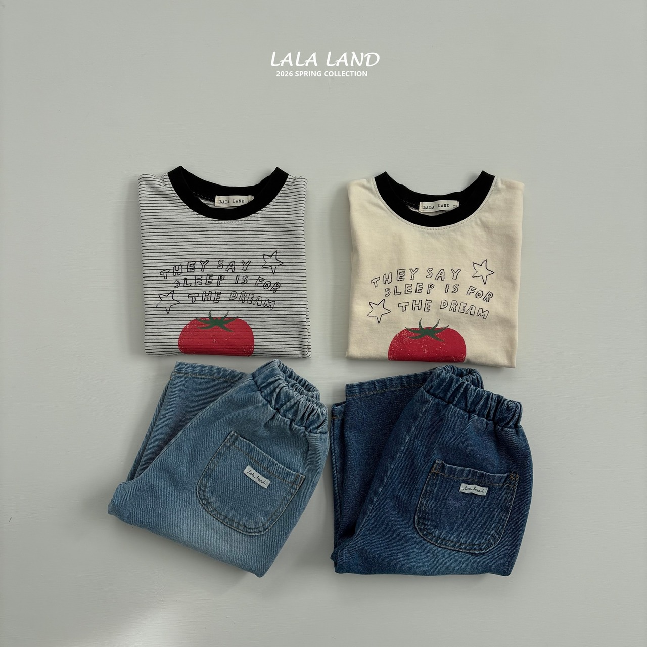 LALALNAD 26/SS (Kids)Tomato T-shirts