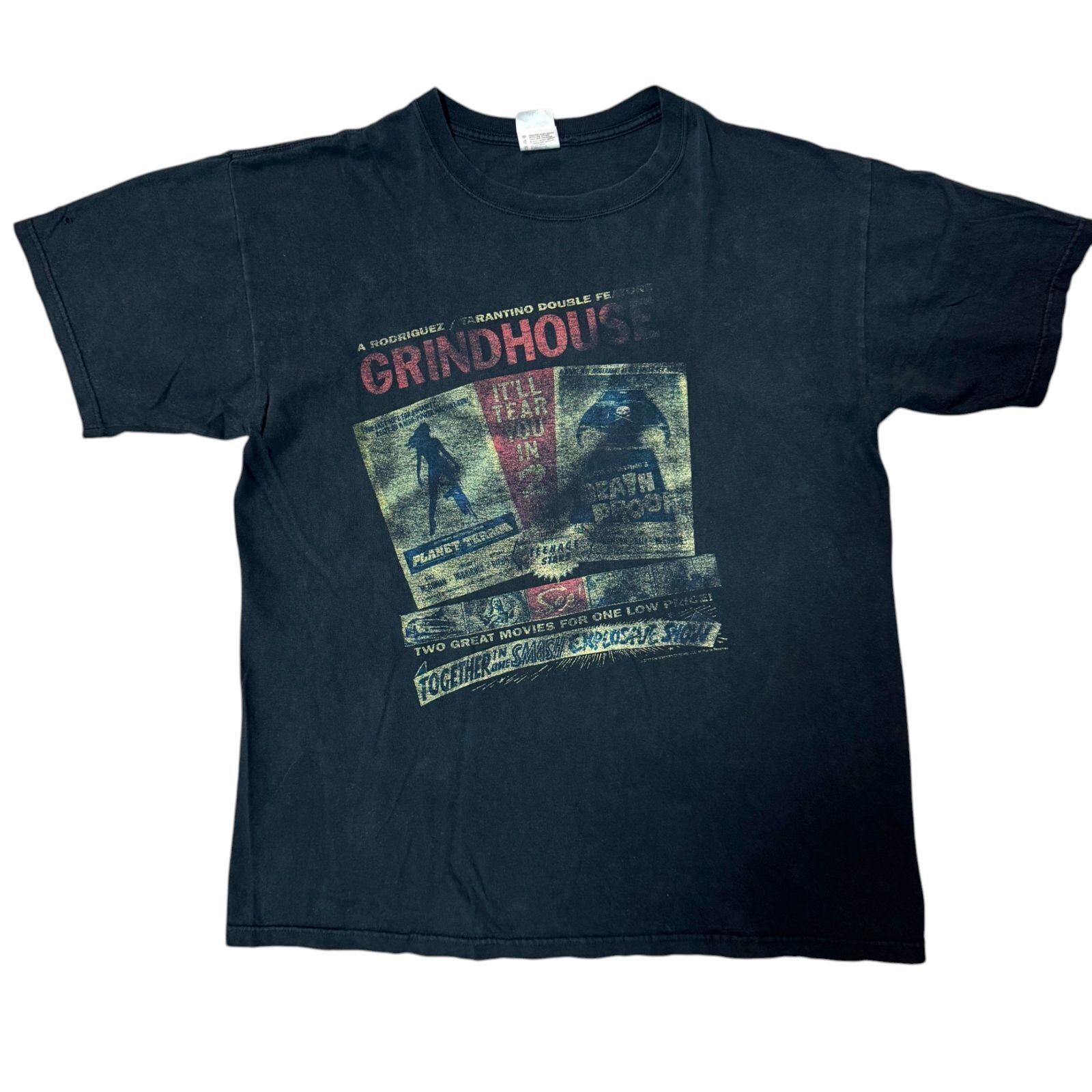 00s GRINDHOUSE PLANET TERROR DEATH PROOF Tシャツ Lサイズ ムービーT
