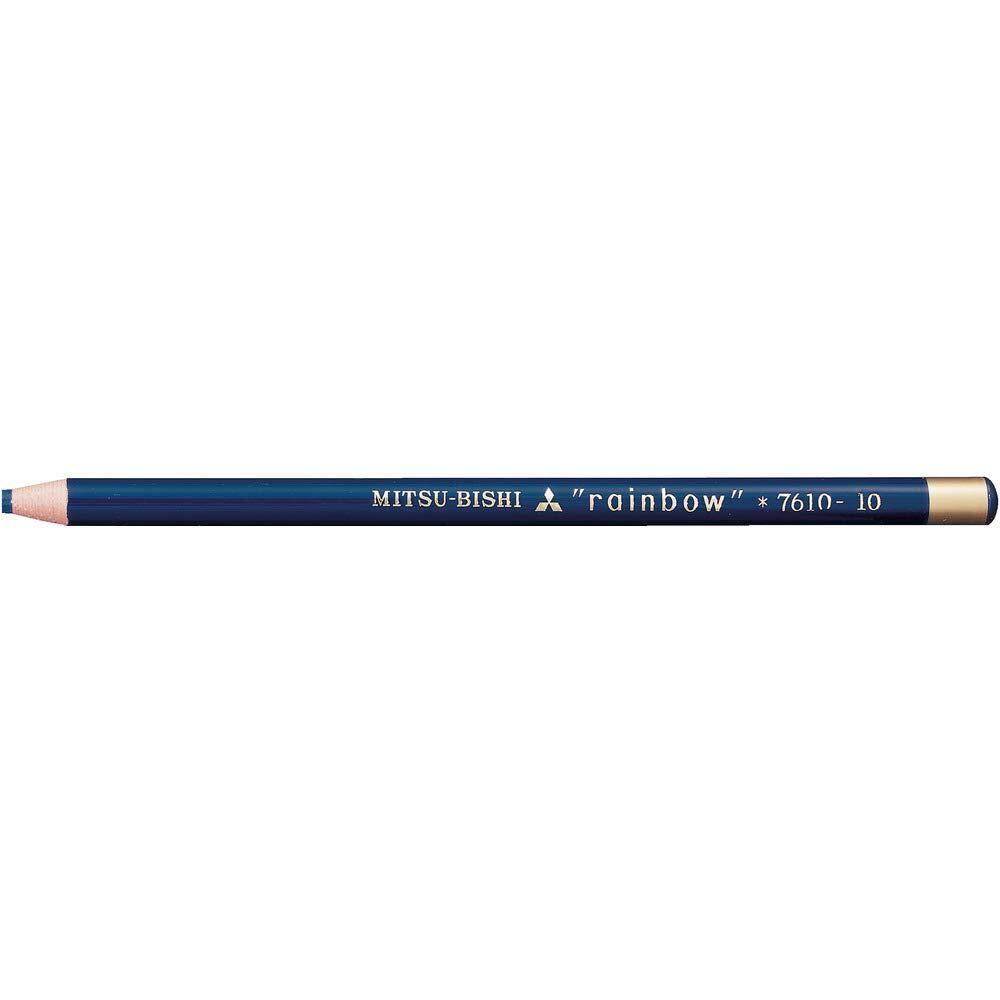 【特価処分】三菱鉛筆 色鉛筆 水性ダーマトグラフ No.7610 藍 1ダース K7610.10