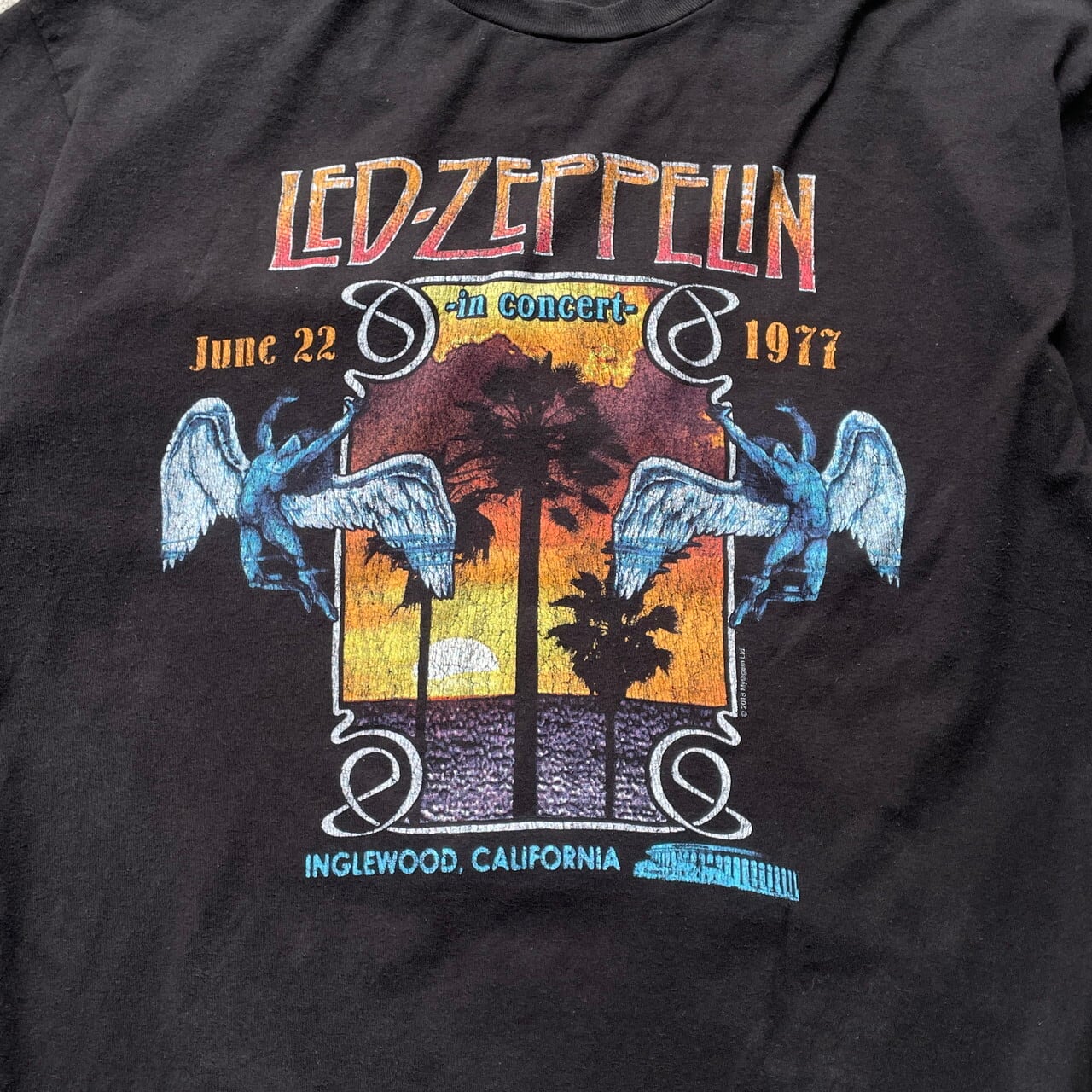 LED ZEPPELIN レッドツェッペリン バンドTシャツ ロングTシャツ メンズL