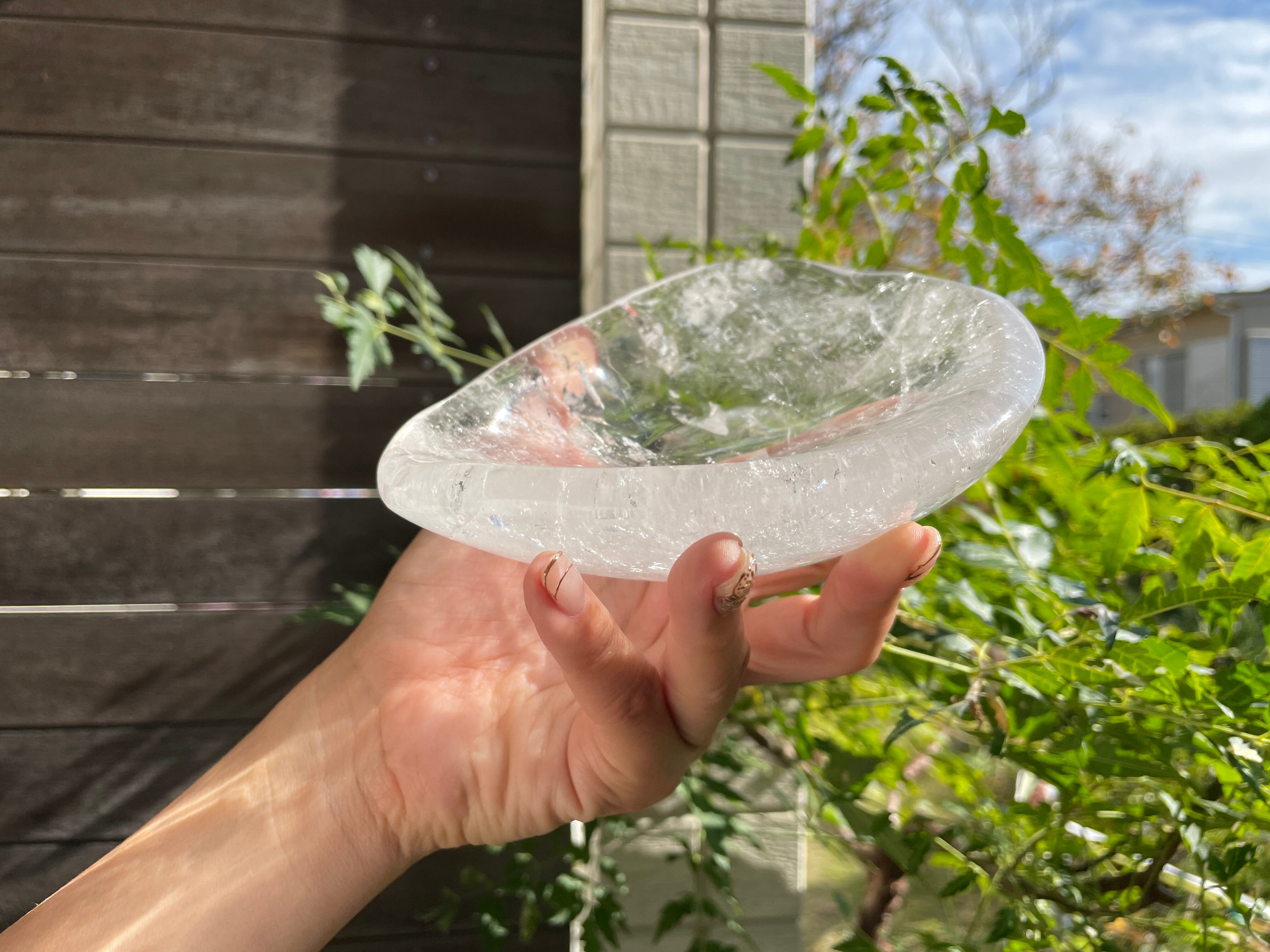 クリスタル bowl (C) 870g