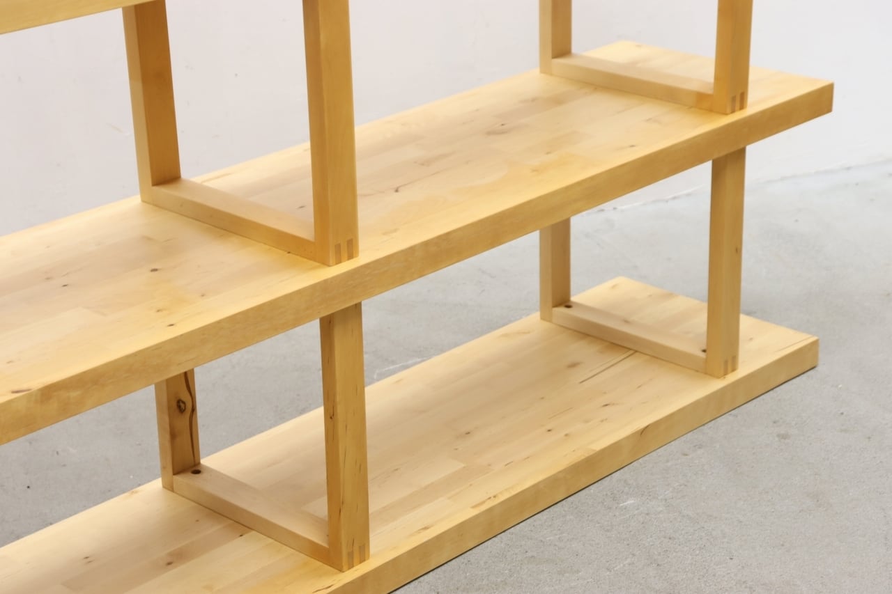 ヴィンテージ オールド IKEA イケア 樺材 バーチ オープンシェルフ