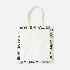 BE NOT INHOSPITABLE ／SHOPPERS BAG（ je t'aime Jane）