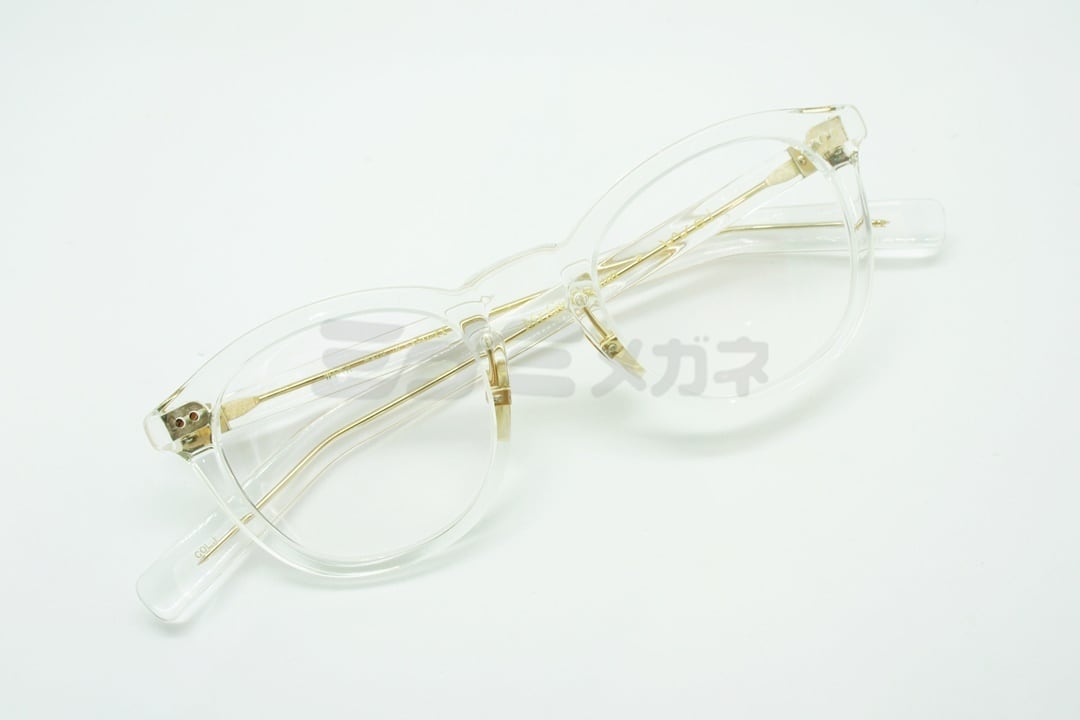 Mr.Gentleman クリア メガネ Wink COL.F Weiコラボモデル ボストン