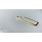 Brass Rectangle Earcuff