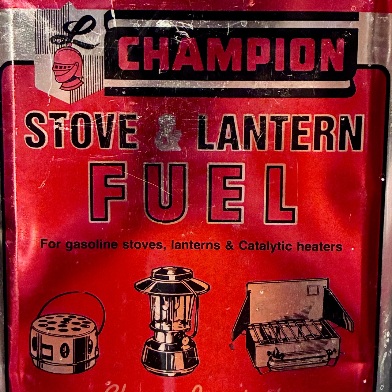 CHAMPION STOVE & LANTERN FUEL缶　T-869