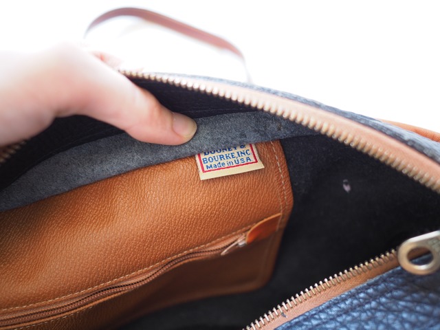 1990’s USA DOONEY & BOURKE USA All Weather Leather Tote Bag