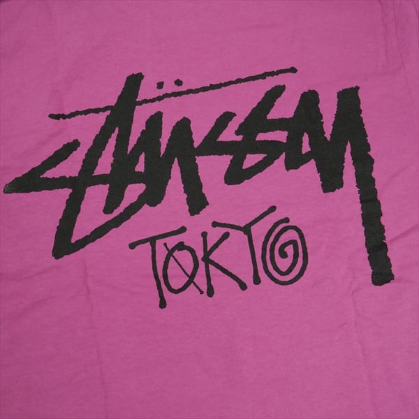 Size【L】 STUSSY ステューシー STOCK TOKYO TEE BERRY 東京限定T