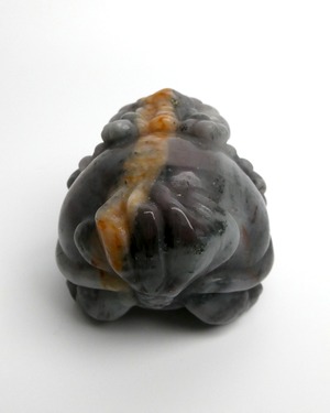 Agate with Pyrite アゲートとパイライト共生 ⭓ 幸ちゃん ⭔ ORIGINAL 龍亀