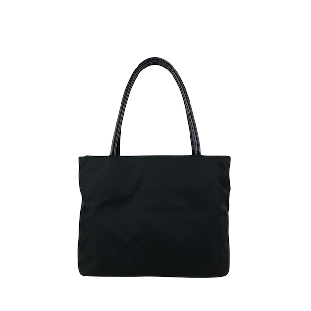 PRADA プラダ ハンドバッグ ブラック トライアングルロゴ ナイロン トートバッグ vintage ヴィンテージ オールド 3j825h