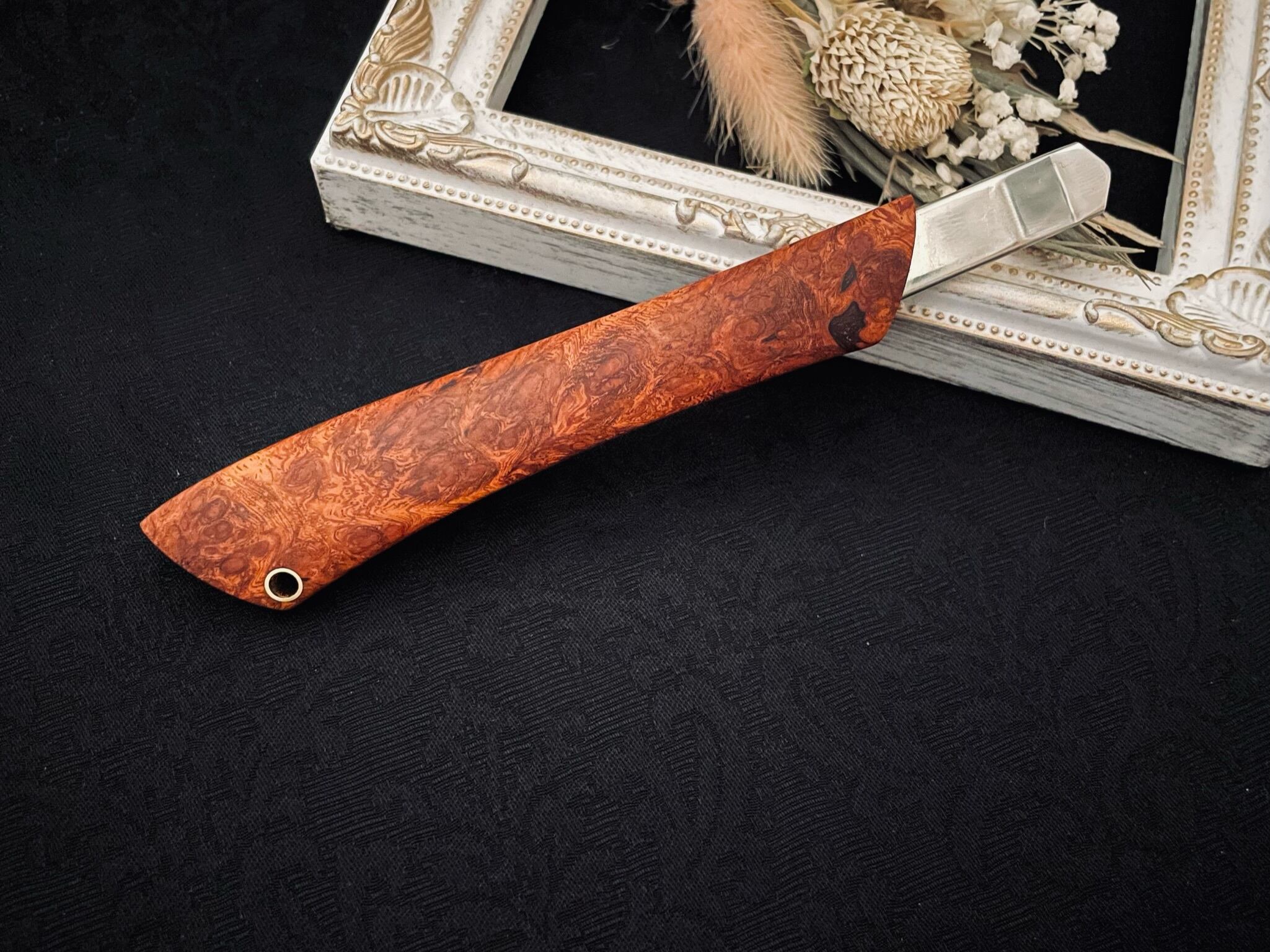 木製カッターナイフS型【ケヤキ】 Flamberg