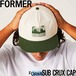 スナップバックキャップ 帽子 FORMER フォーマー SUB CRUX CAP HW23202C1
