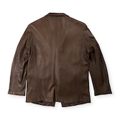 45rpm フォーティーファイブアールピーエム ディアスキン 鹿革 レザー ジャケット サイズ 4 /ブラウン系