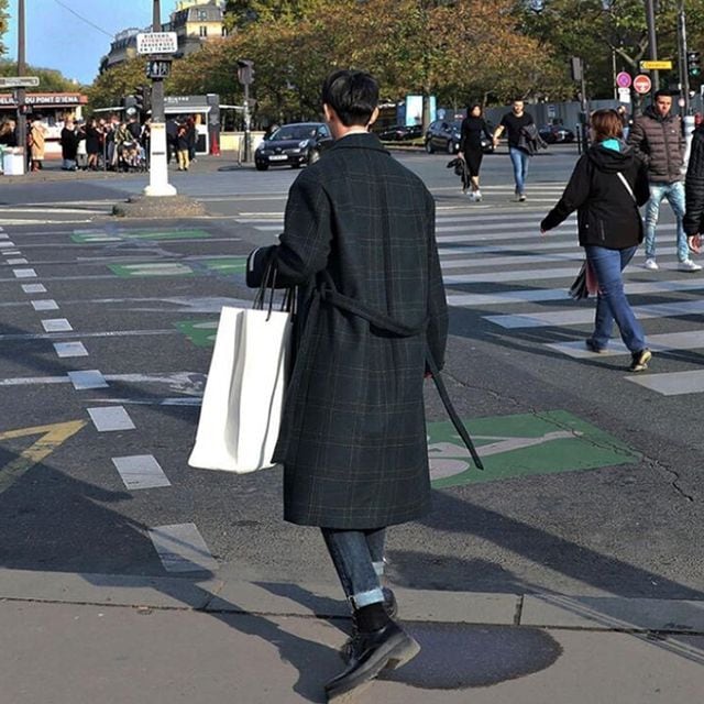 【リトルグリーンメン】ジーナシス ウールチェスターロングコート グレー チェスターコート | レディースファッション通販のグレイル(GRL